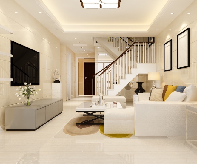 3d rendering white wood living room near bedroom upstair FEATURED Image 01