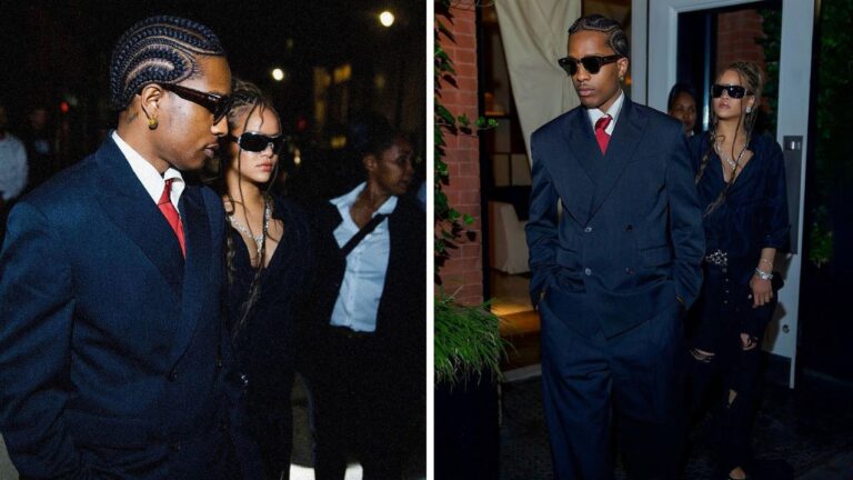 Fashion Bomb Hair Rihanna and Beau ASAP Rocky Stepped Out on the Scene feat image