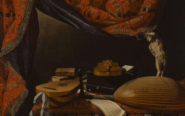 test essay evaristo baschenis still life with musical instruments books and sculpture google art project