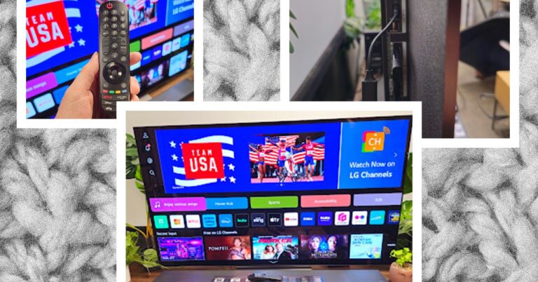 LG C4 OLED TV Reviewer Collage 072024 SOURCE Parker Hall