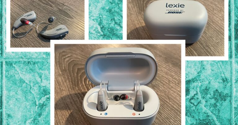 Lexie B2 Plus Hearing Aid Reviewer Collage 092024 SOURCE Christopher Null