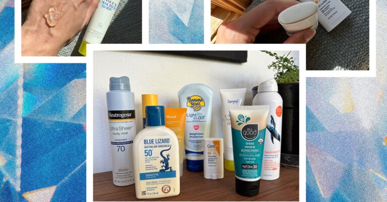 Best Sunscreens Reviewer Collage 102024 SOURCE Kristin Canning