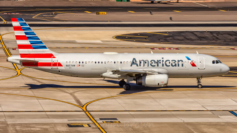 N657AW Airbus A320 232 American Airlines