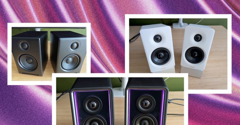 best computer speakers reviewer collage 112024 SOURCE Simon Hill