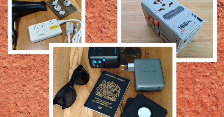 travel adapters reviewer collage 122024 SOURCE Simon Hill