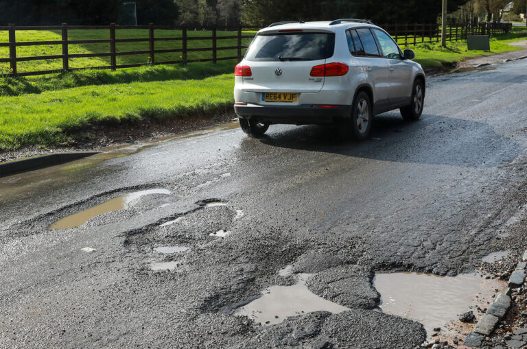 pothole getty images