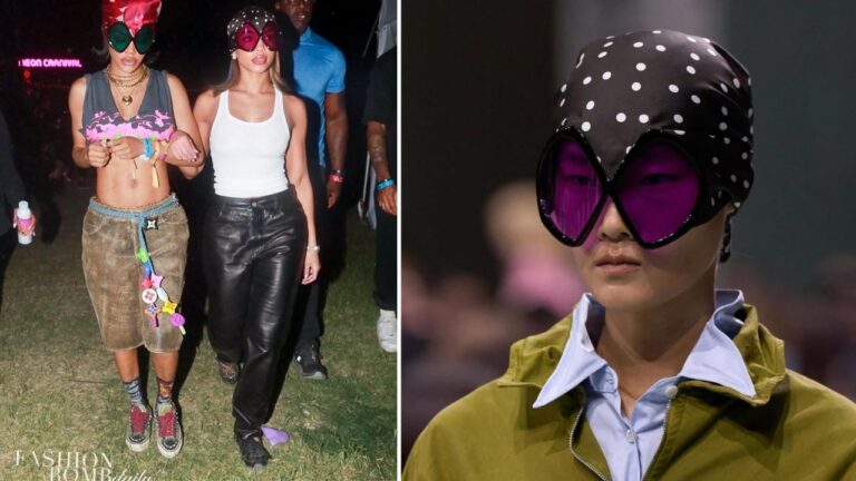 Fashion Bomb Accessories Teyana Taylor and Lori Harvey Both Wore 1200 Prada Shades to Coachella feat image
