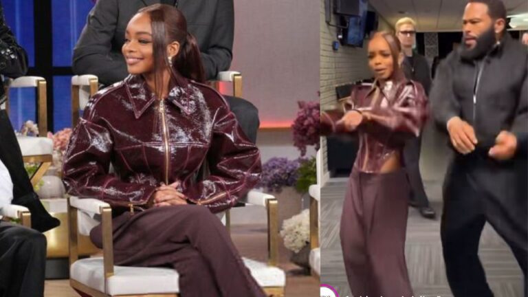 Marsai Martin Slays in a Maroon Eilsabetta Franchi FW25 Look on the Jennifer Hudson Show feat image