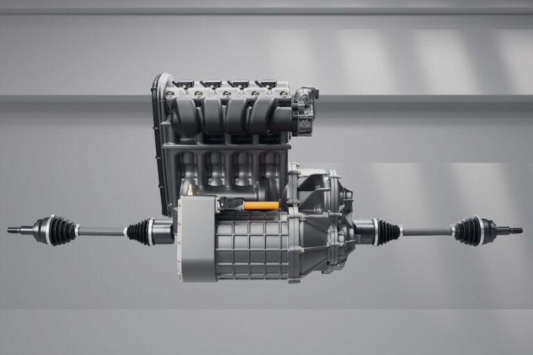 horse drop in hybrid powertrain