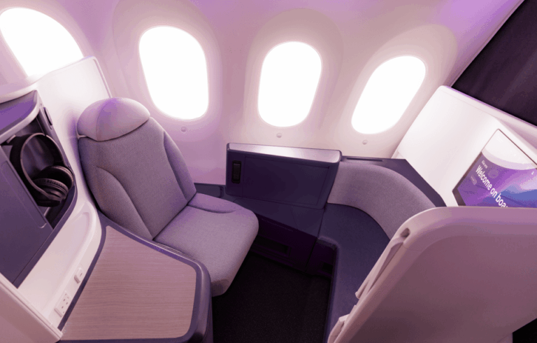 Business Premier Luxe Lie Flat Bed ANZ