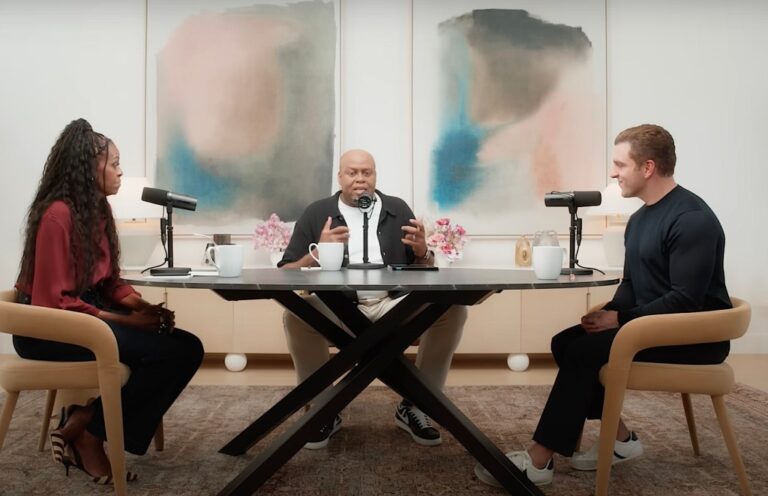Chesky with Michelle Obama