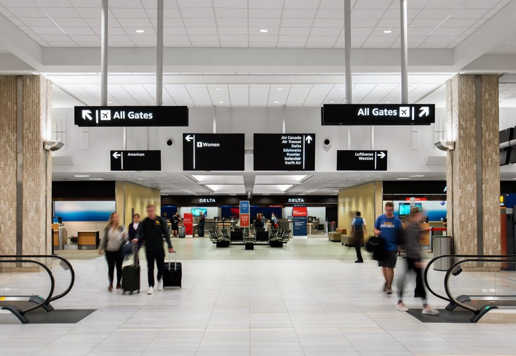 TPA Ticketing hall