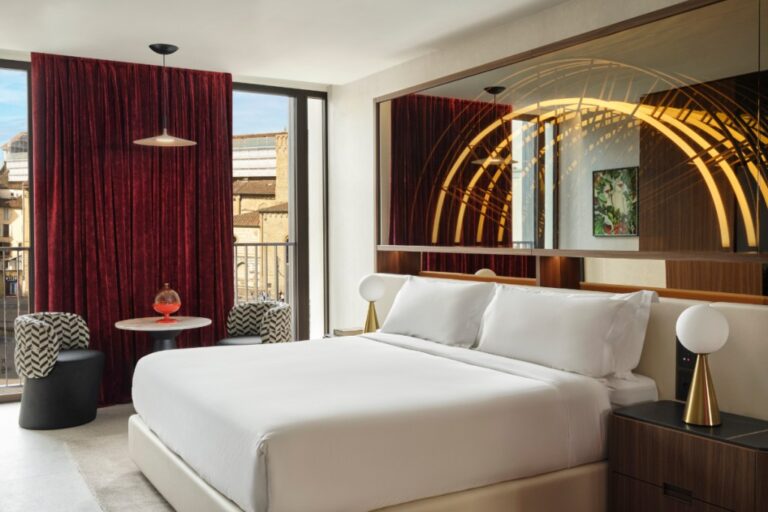 W Florence Suite at the W Hotel in Florence Italy source marriott international